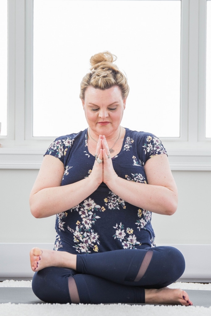 using yoga to help with stress